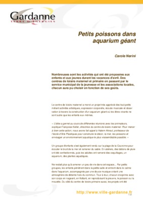 aquarium geant Book
