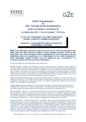 la tribune des entrepreneurs Book
