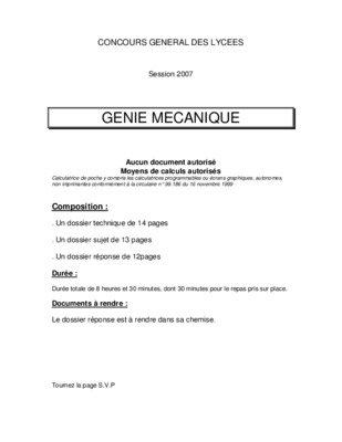 mise en plan de systeme mecanique Book