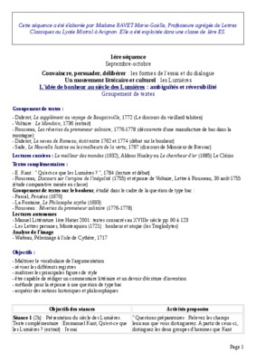 projet 2 sequence 1 le debat d_idees convaincre ou persuader Book