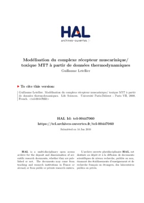 le recepteur muscarinique Book
