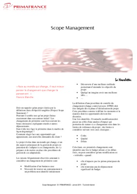scope Book