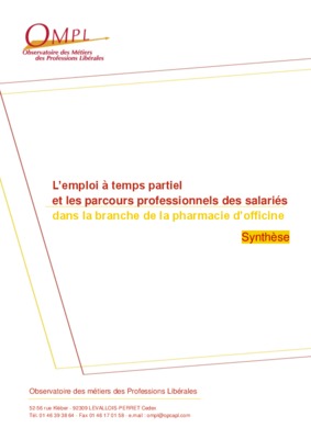 emploi partiel Book