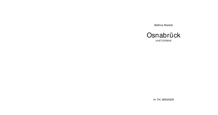 osnabruck Book
