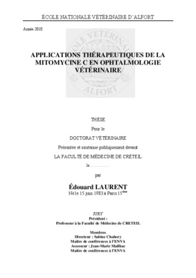 la mitomycine c Book