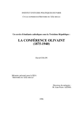 olivaint Book