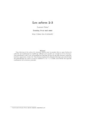 sous arbres Book