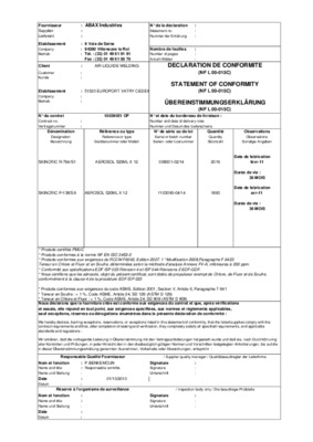 declaration nf l00 015c Book