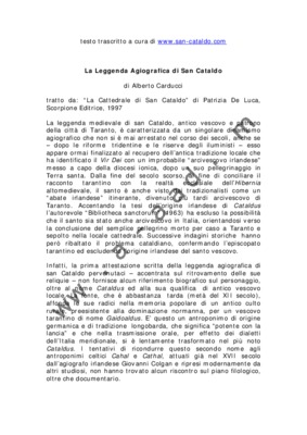 cataldo Book