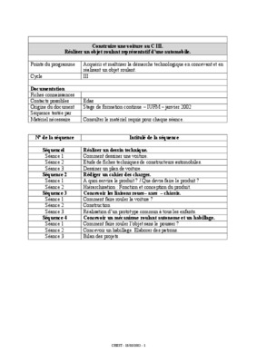 voiture a realiser Book