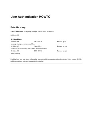 authentication the Book