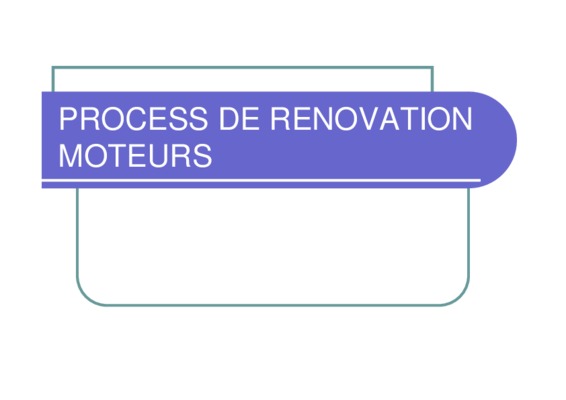 renovation des moteur Book