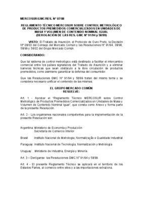 mercosur Book