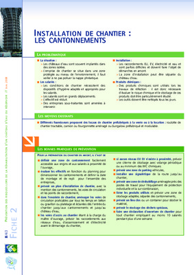 cantonnements Book