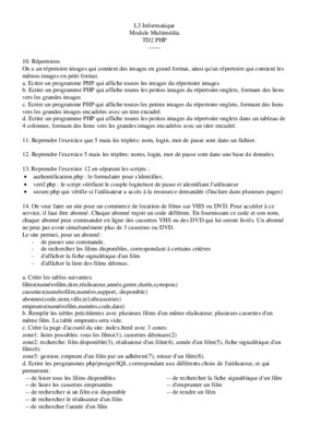 proget informatique multimedia Book