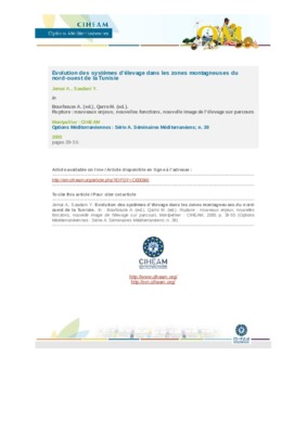 semi montagneuses Book