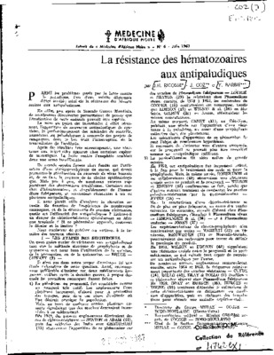 antipaludiques Book