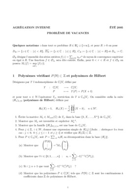 corrige maths polynomes de hilbert polya Book