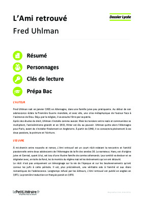 fred uhlman Book