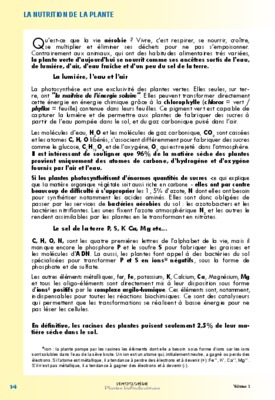 nutrition azotes de la plante Book