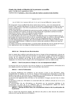 charte de la personne accueillie Book