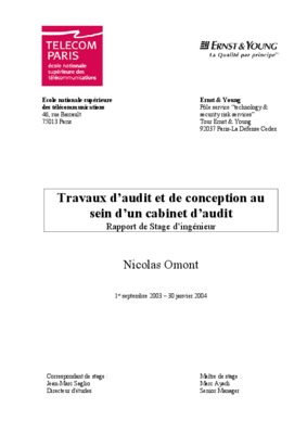 audit de cycle de vente client au sein d_une cabinet du comptabilite Book