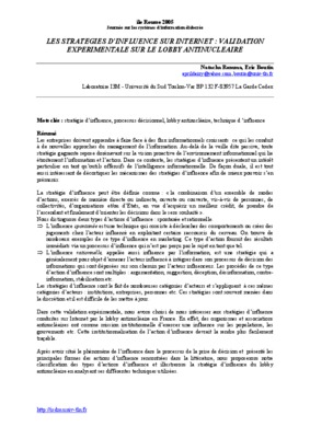 validation influence ambiante sur wbs22 Book