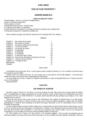 le faux prophete Book