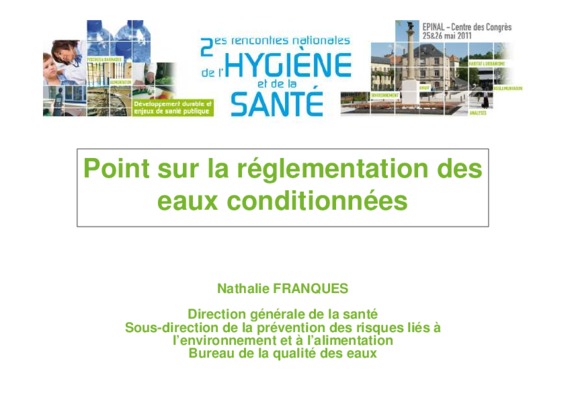 eaux conditionnees Book