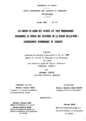 la saisie des viandes Book