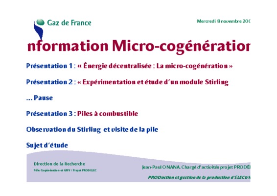 micro cogeneration Book