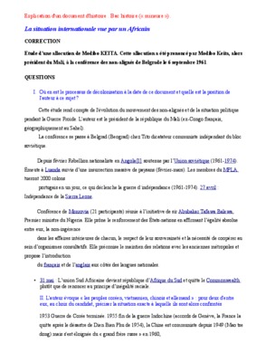 la situation internationale vue par un africain Book