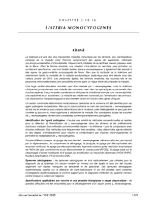 pasteurisatrice listeria Book