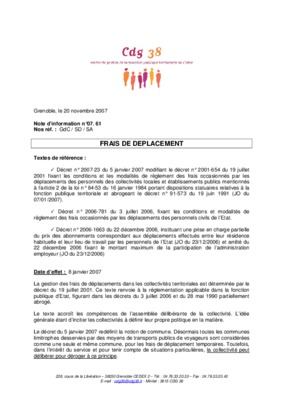 frais de deplacement model Book