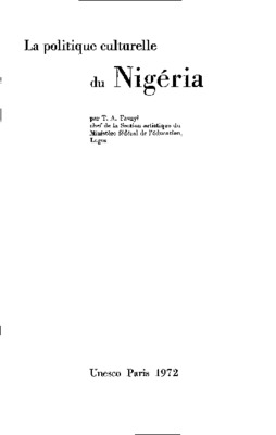 situation politique du nigeria Book