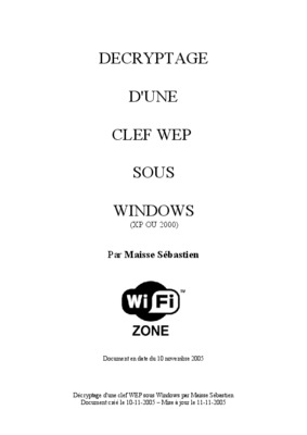 crack clef wpa2 Book