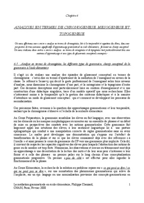 chronogenese Book