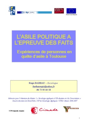 visa france pour asile politique Book