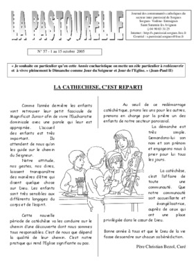 cathechese Book