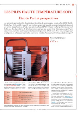 utilisation des piles sofc Book