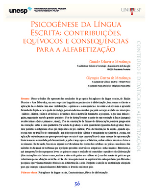 psicogenese da lingua escrita teberosky Book