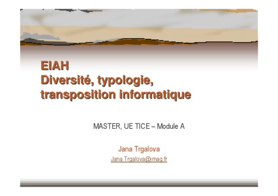 modaile de l_apprenant en eiah Book