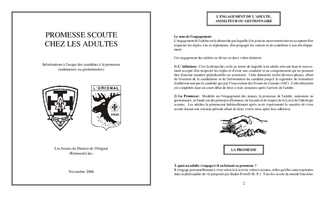 scoute Book