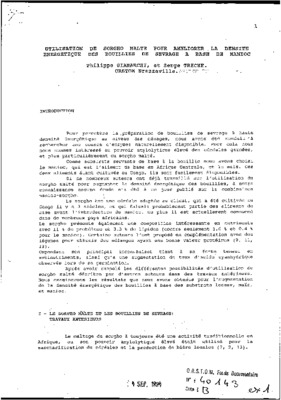 farine de sorgho malte Book