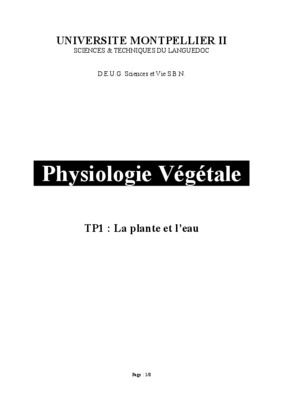 sol et absorption d_eau par la plante physiologie vegetale Book