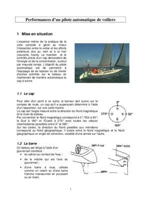 pilote automatique foucher tp Book