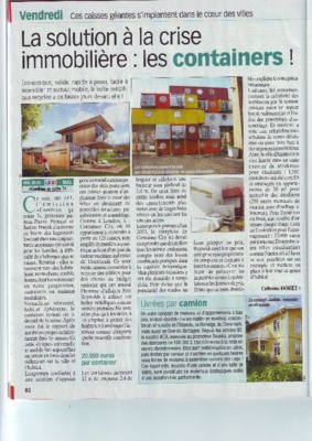 maison container Book