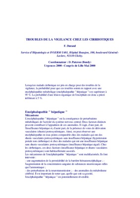 troubles de la vigilance de l_enfant Book