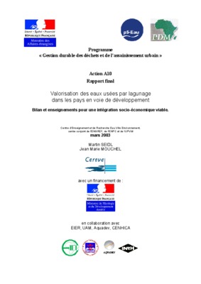 valorisation des eaux usees dans les industries laitiers Book