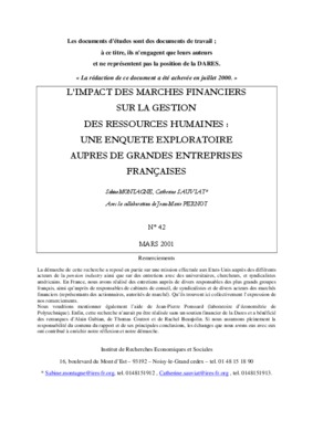 impact de l_efficience informationelle des marches financiers sur le plan economique Book